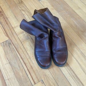 Roots Brown Leather Boots